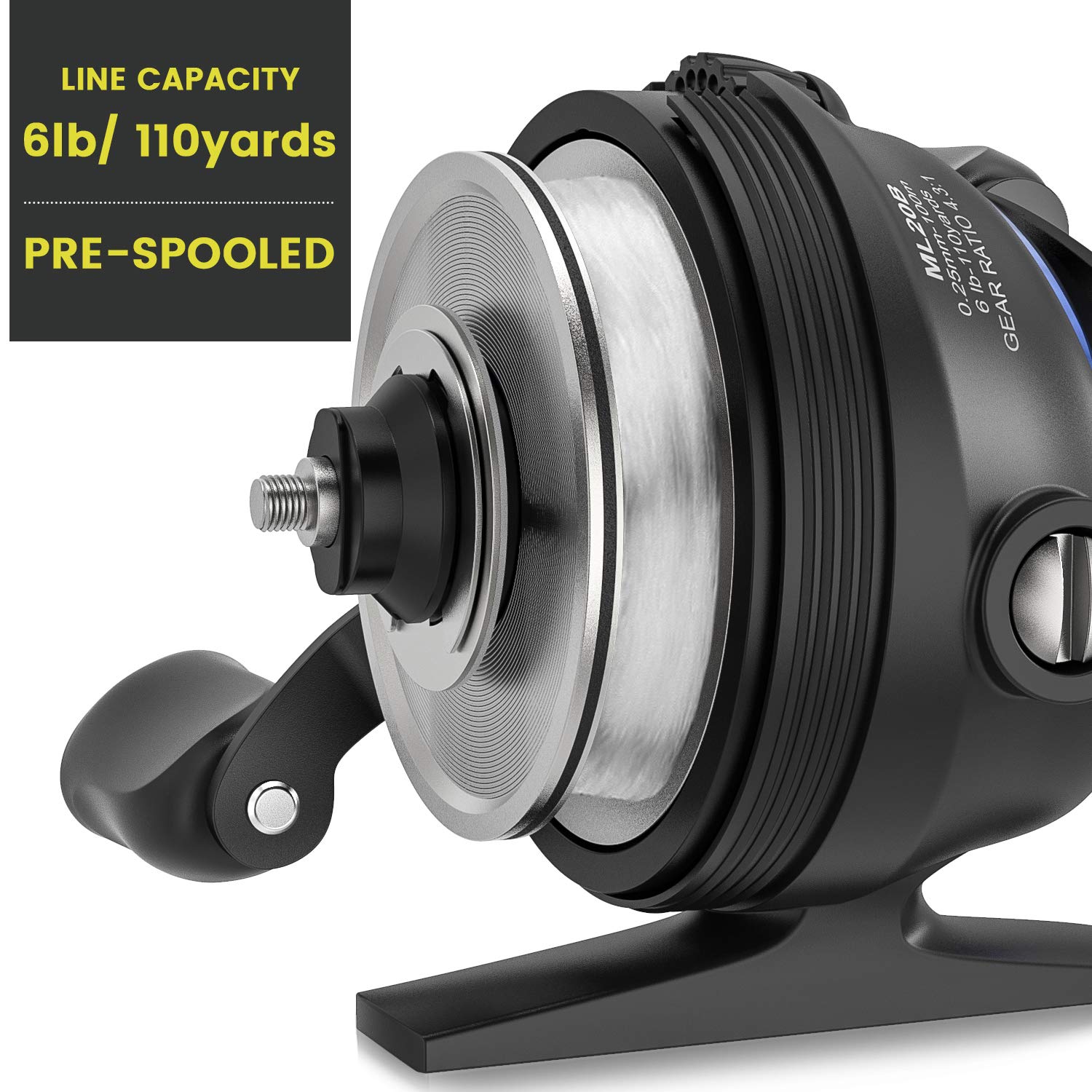 Amazon | MagReel スピンキャスト フィッシングリール ハイスピード